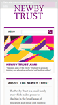 Mobile Screenshot of newby-trust.org.uk